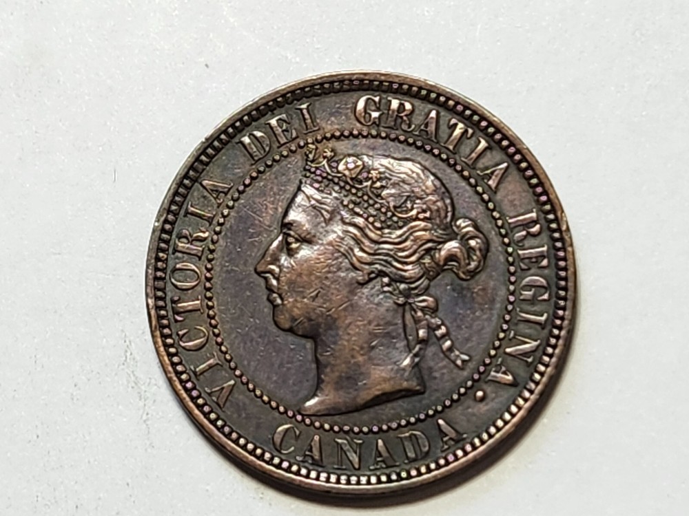 1884 Canada Large Cent 1071