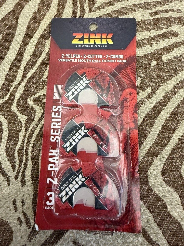 Zink Double Reed Combo Mouth Calls 3-Pack