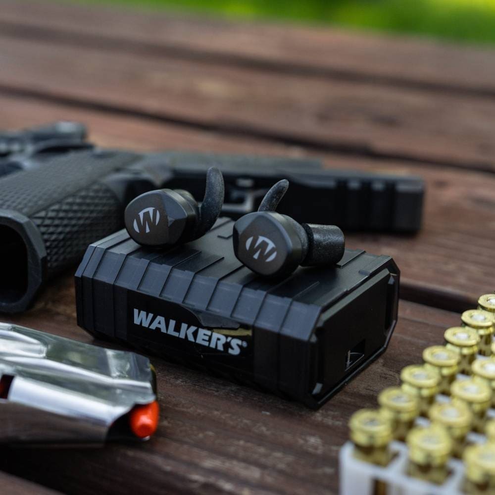 Walker's Restrictor Electronic Bluetooth Earbuds (GWP-SLCR2-BT-V2)