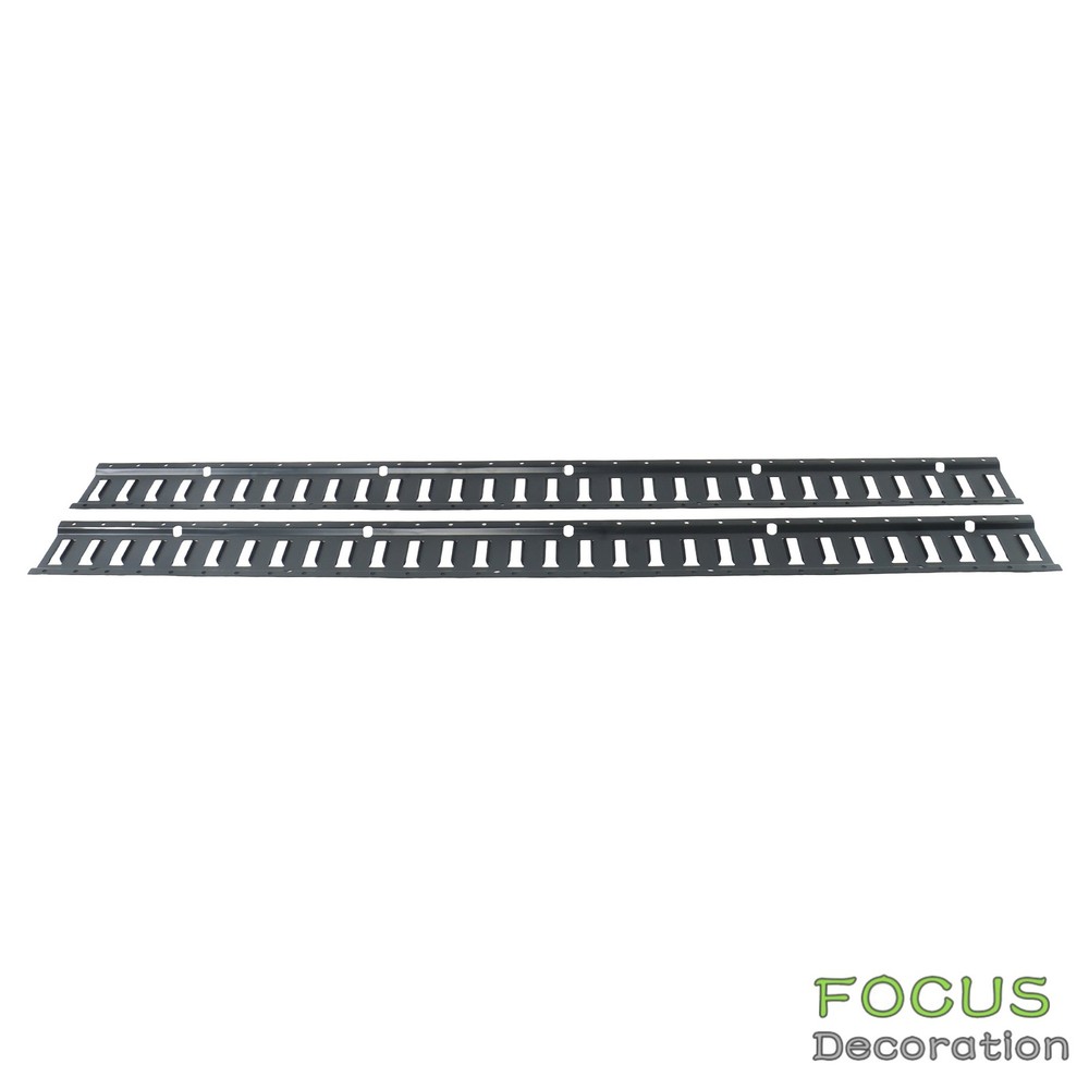 2 Pack Multi Purpose Durable 5' E-Track Tie Down Rail Secure Cargo For ATV Truck