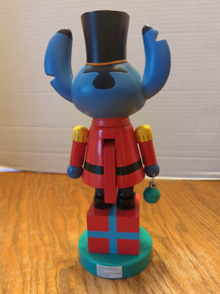 Disney Stitch w/Ornament Holiday Nutcracker