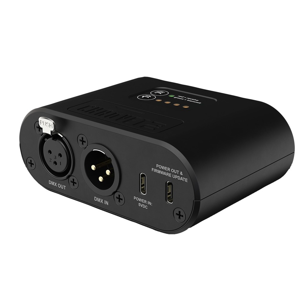 Chauvet DJ D-Fi Hub 2 Wireless D-Fi Transmitter Receiver Control Unit w Case