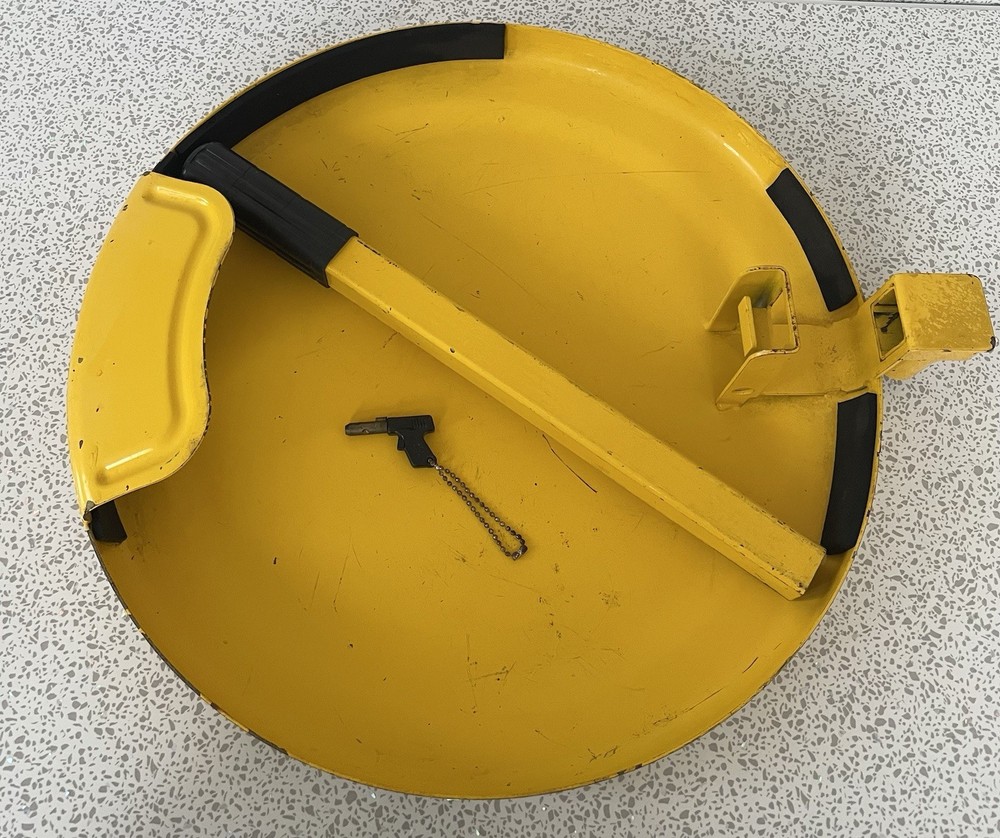MOTO LOCK FULL FACE STEERING WHEEL LOCK CLAMP SECURITY CAR VAN