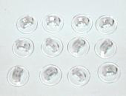 20 Acrylic Button Shanks - Make-A-Button -Shelly's Buttons Craft Sewing Scrap