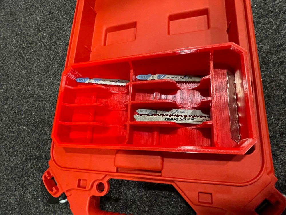 Milwaukee Packout Slim Jigsaw Long Bin