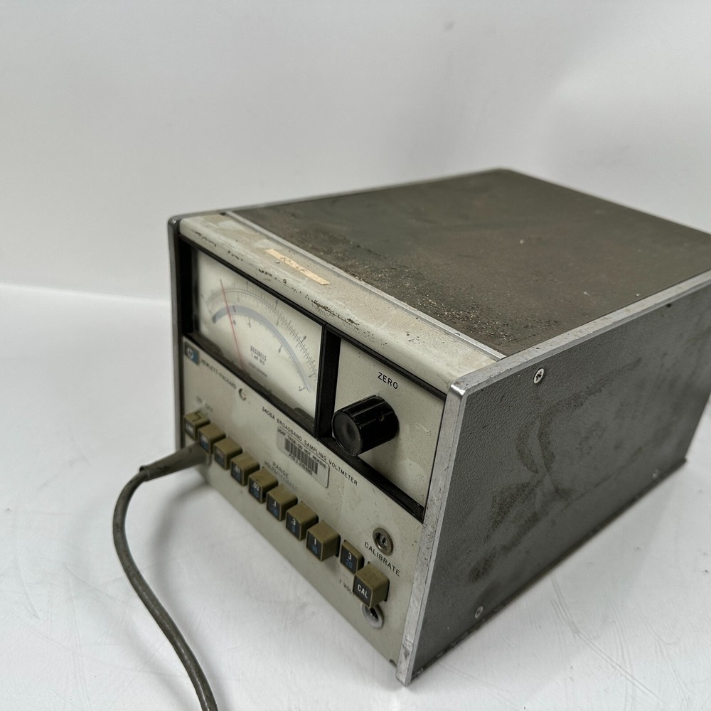 Hewlett-Packard HP 3406A Broadband Sampling Voltmeter & Probe Kit