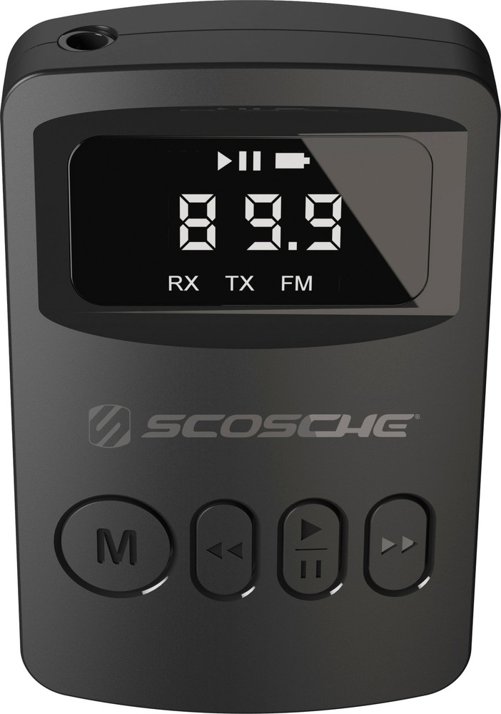 Scosche - BTFREQ Mini FM Transmitter - Black