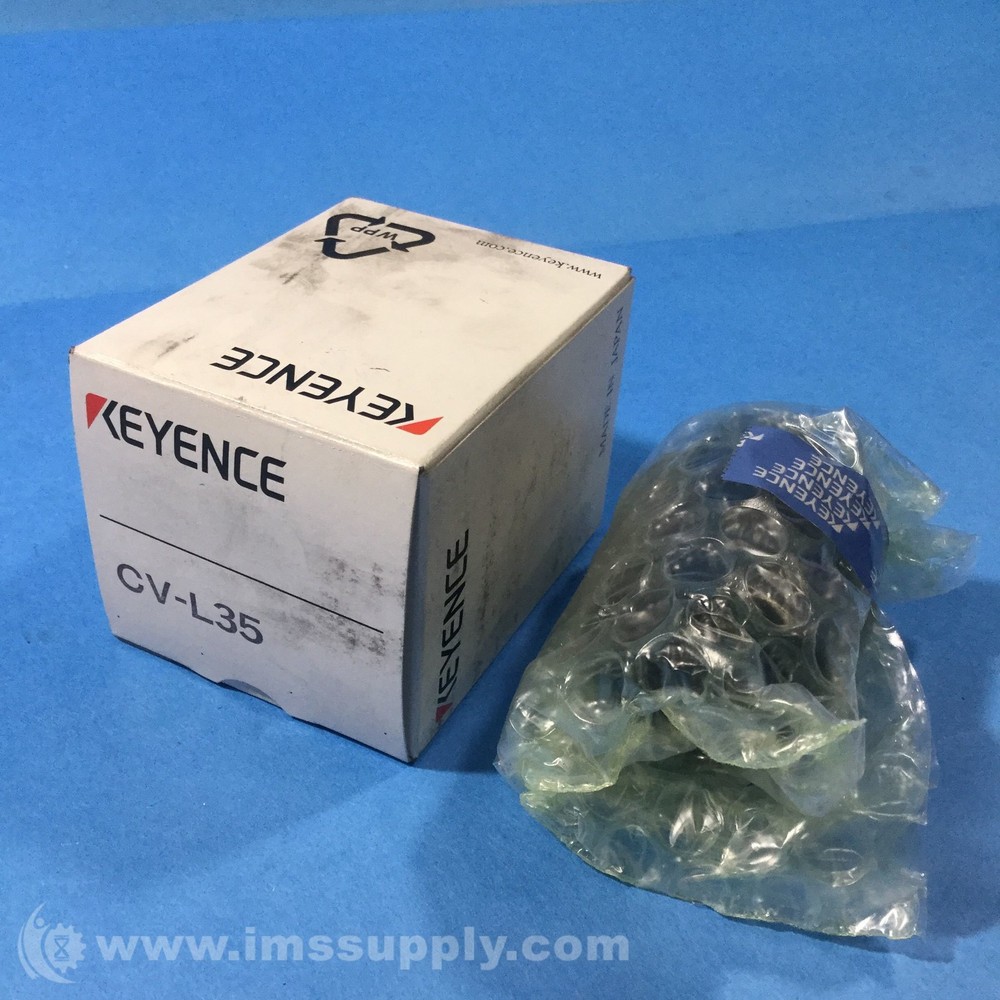Keyence CV-L35 Machine Vision Lens, 35 mm FNFP