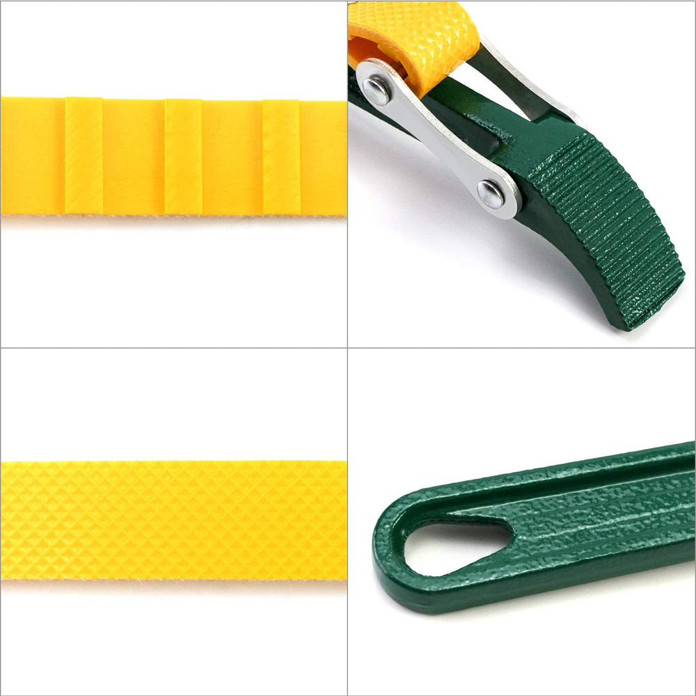 9" Belt Strap , Multi-Purpose Adjustable Strap Oil Filter Strap Opener with 19