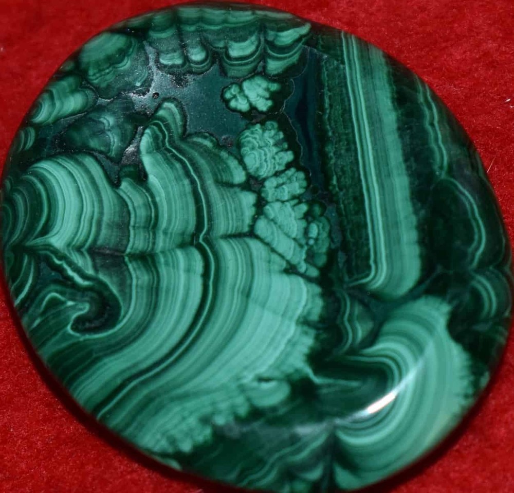 Malachite Worry Stone #13