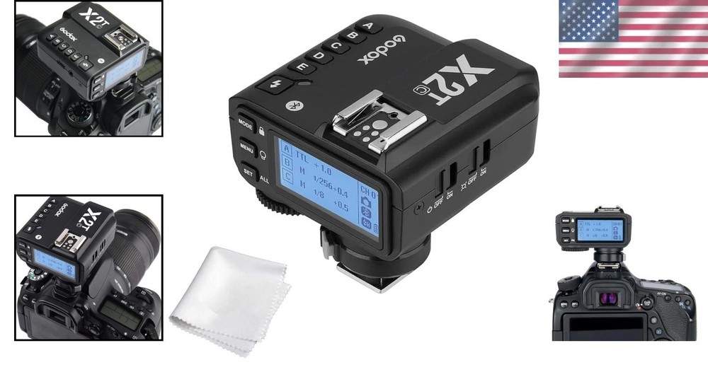 TTL Wireless Flash Trigger for Canon, Bluetooth Connection-