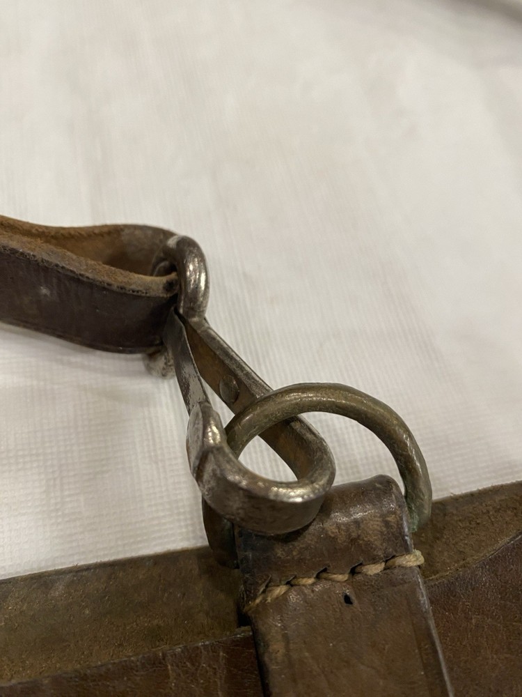 WWII German Leather Belt Dated 1939