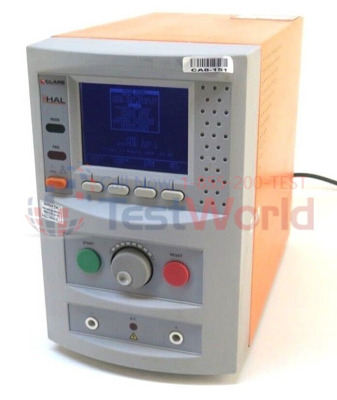 Clare Instruments HIPOT/Flash & IR Tester HAL 101