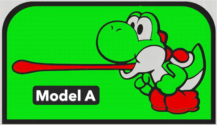 Super Mario Switch 2 Displayer Dock Cover