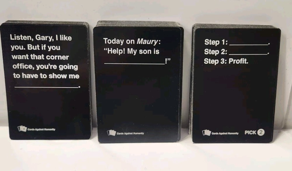 Cards Against Humanity 114 Various Cards