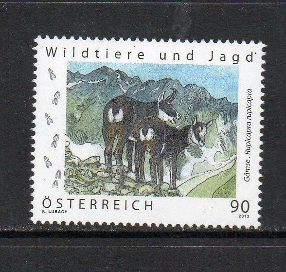 AUSTRIA MNH 2013 Wild Animals and Hunting