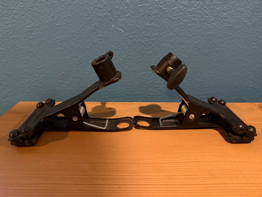 Manfrotto 175 Spring Clips Two Black