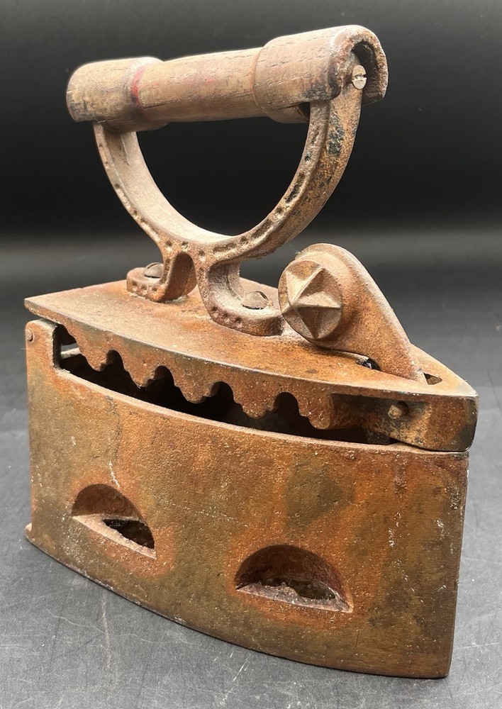 Antique Coal 19th Century Iron