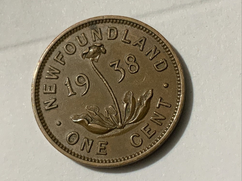1940 Newfoundland Small Cent 4 Coins