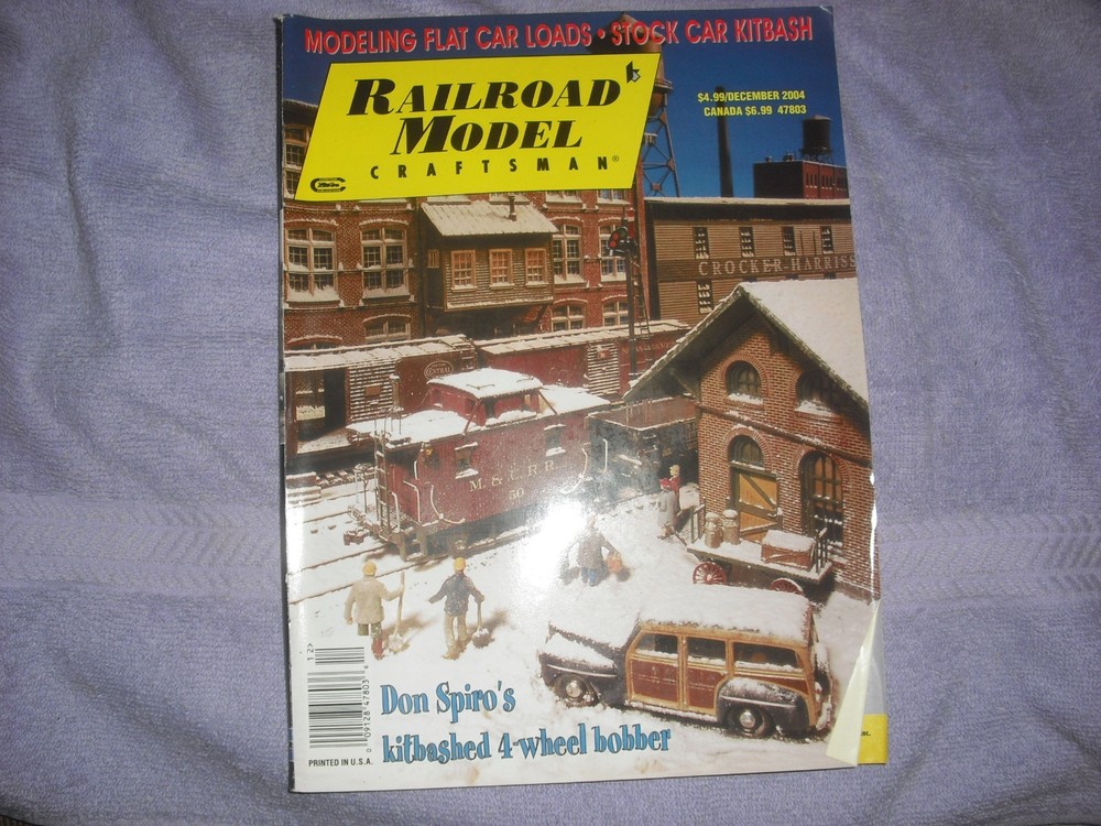 Railroad Model Magazine December 2004