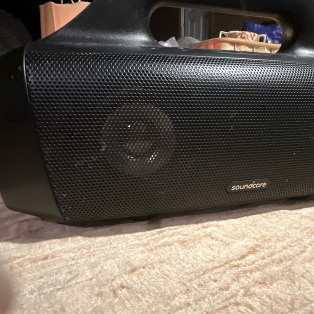 Soundcore Bluetooth Boombox with Bass Boost - Black