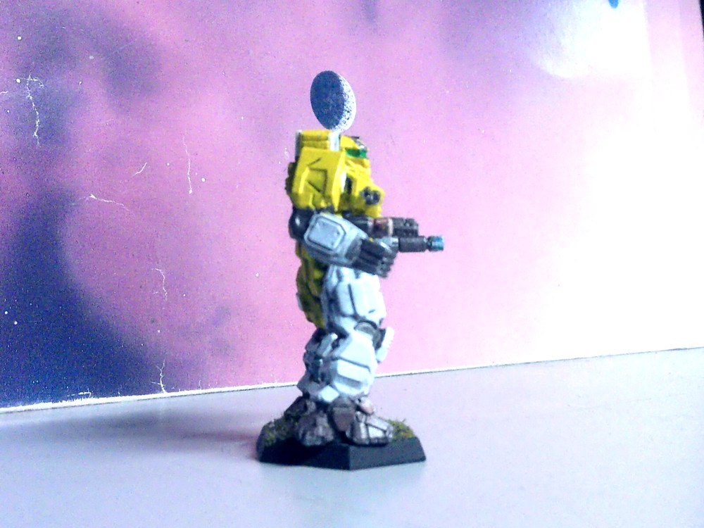 BATTLETECH BANSHEE MECH [DAVION DAWN GUARD] (CATALYST, PLASTIC, PAINTED)