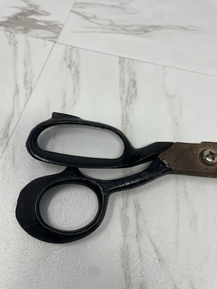 Vintage 10" Scissors marked FE1 Rough Condition