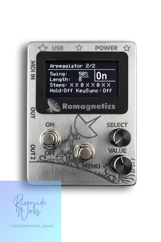 Romagnetics Midynamite Multi-Function MIDI Pedal