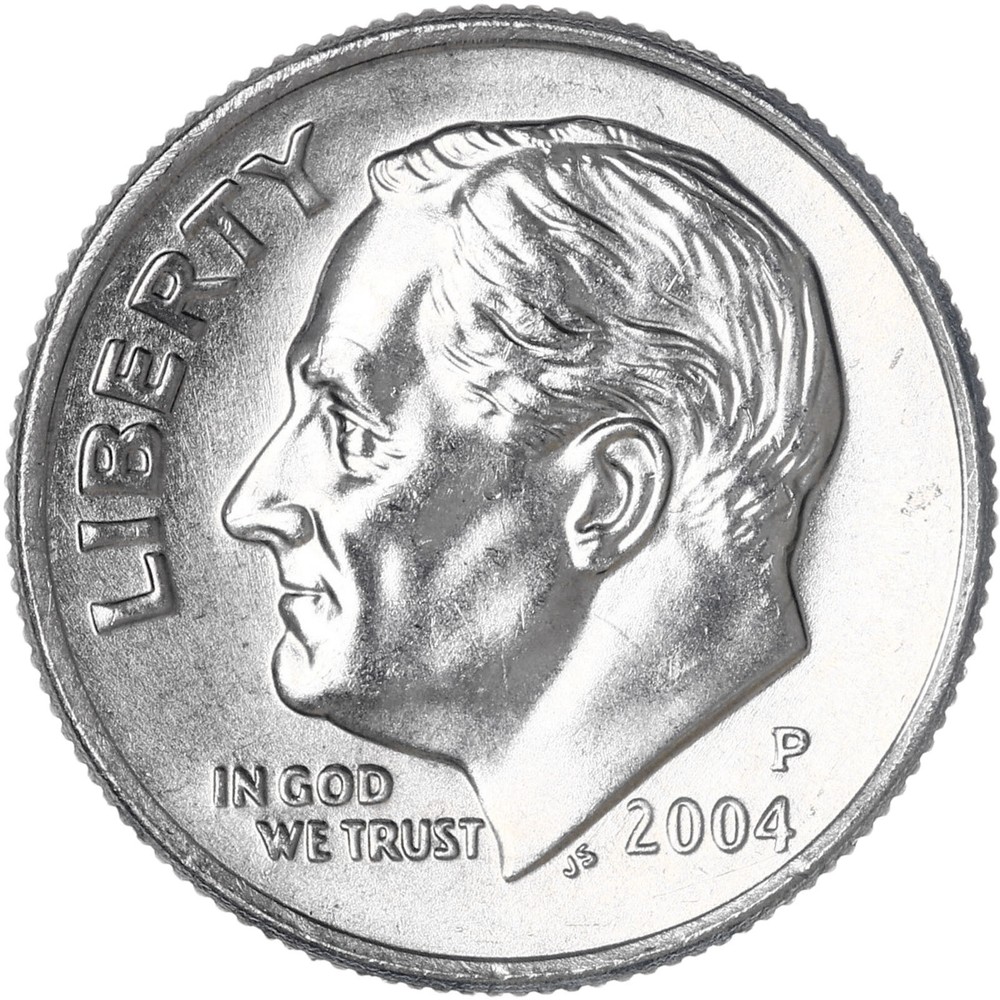 2004 P Roosevelt Dime BU US Coin