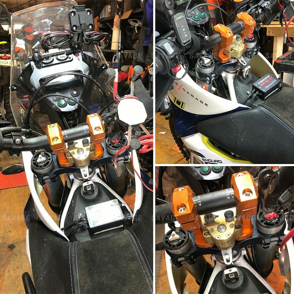 Motorcycle Universal Adjustable Steering Damper Stabilizer Safety