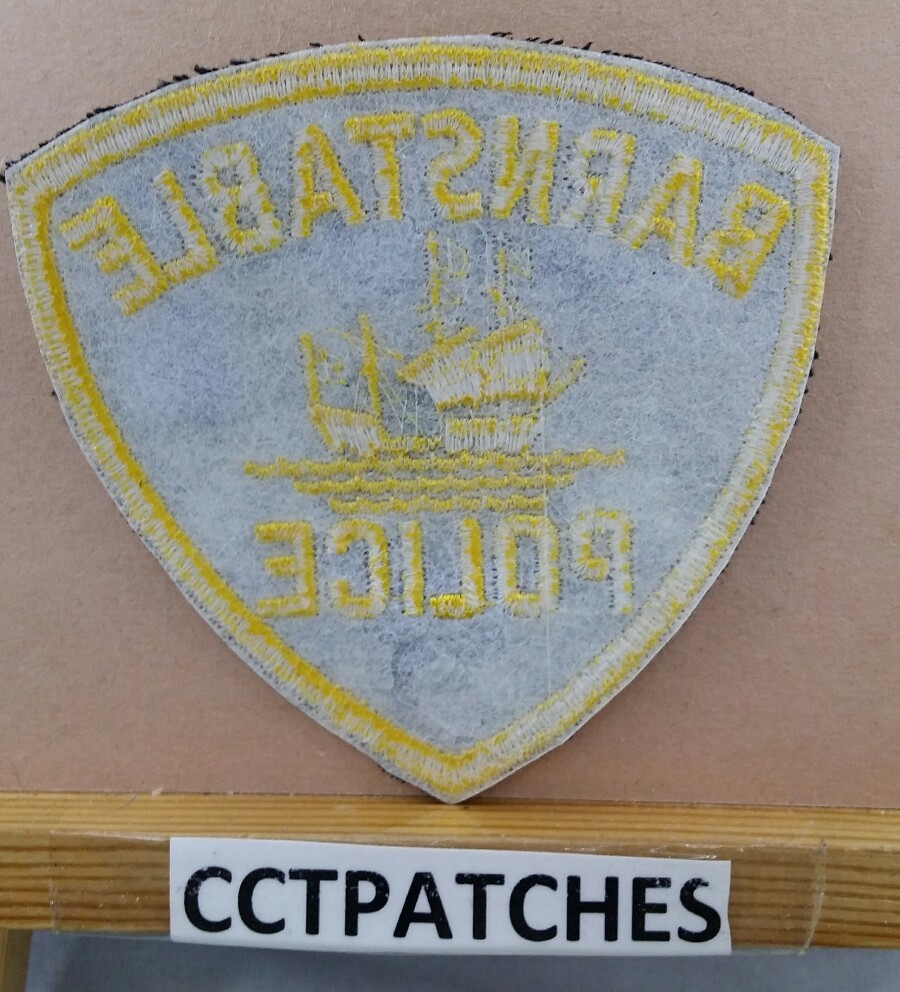 BARNSTABLE, MASSACHUSETTS POLICE SHOULDER PATCH MA