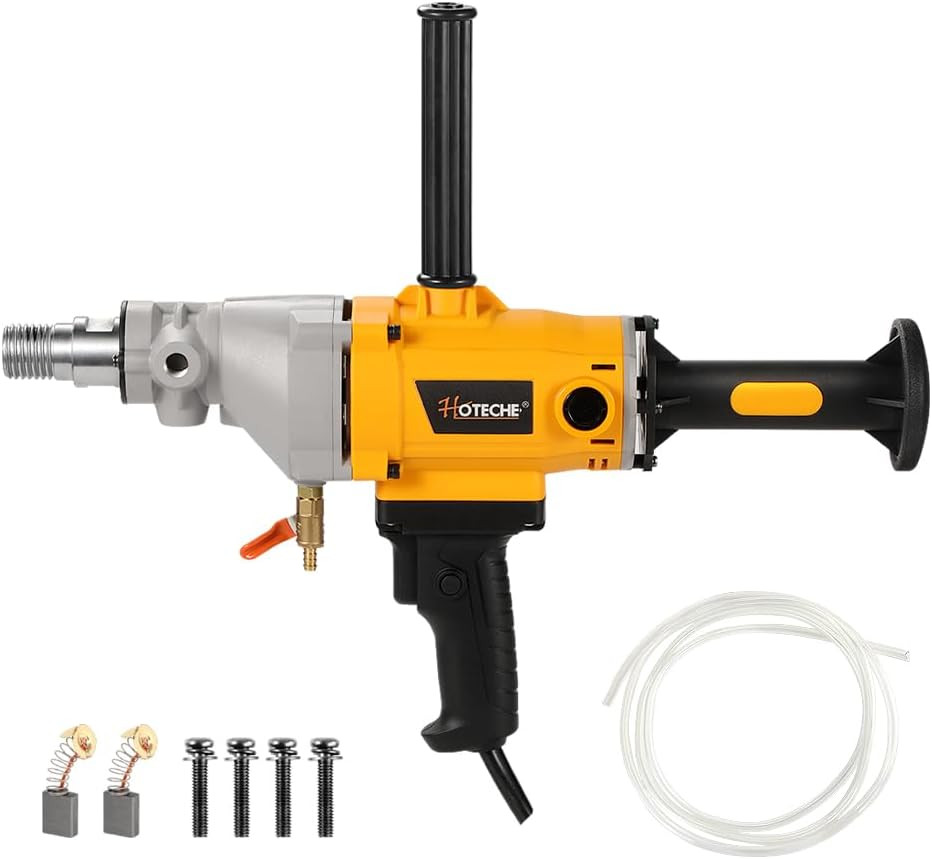 Diamond Core Drilling Machine 1700W Handheld Variable Speed Wet Dry Core Drillin