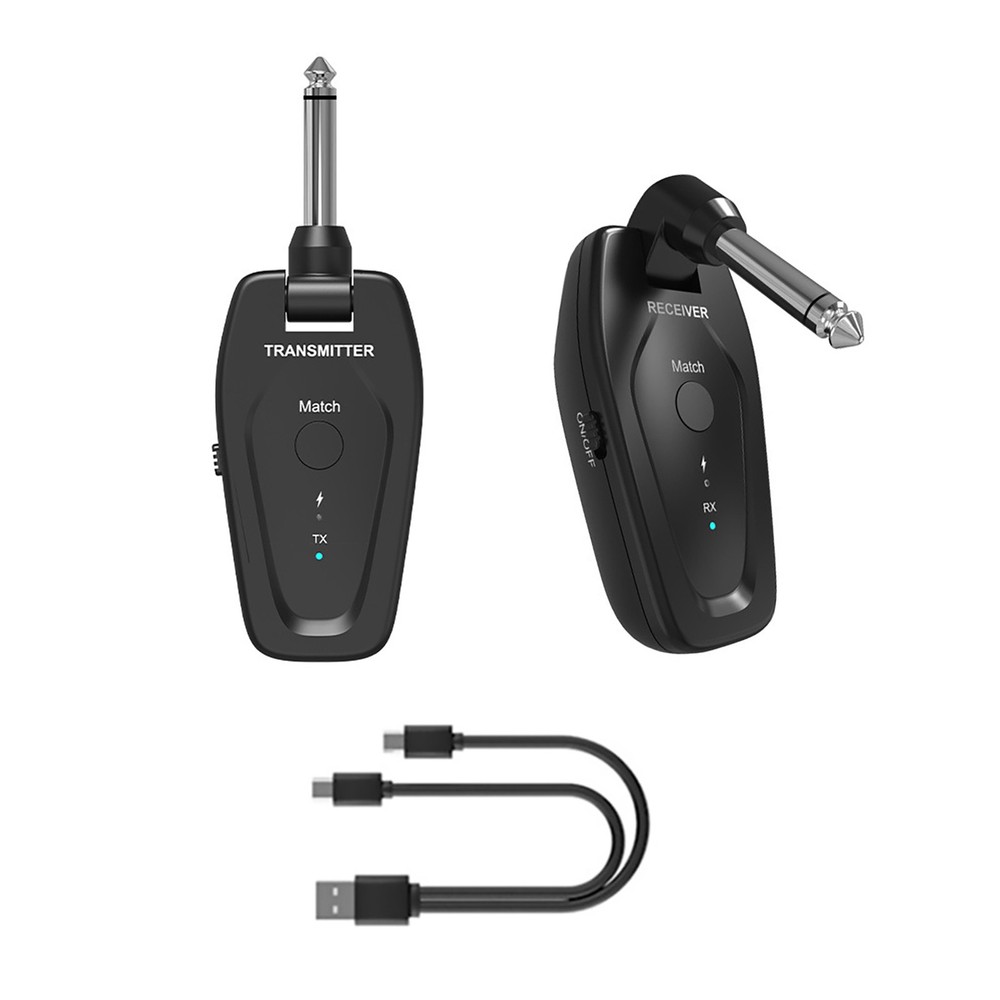 Professional UHF Wireless Guitar System Transmitter Receiver Audio Accessories