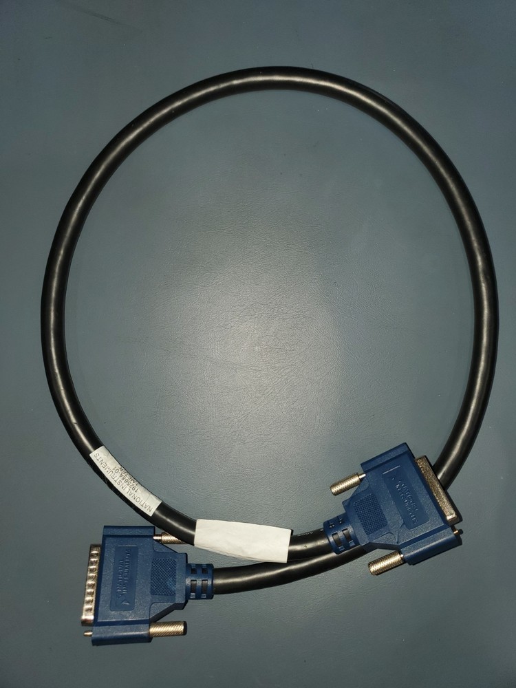National Instruments 1 Meter I/O Cable 192568-01 (DB25M-DB25F)