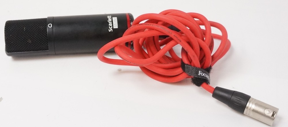 Focusrite Scarlett 2i2 Studio 3rd Gen Audio Interface w/ Mic & Cables