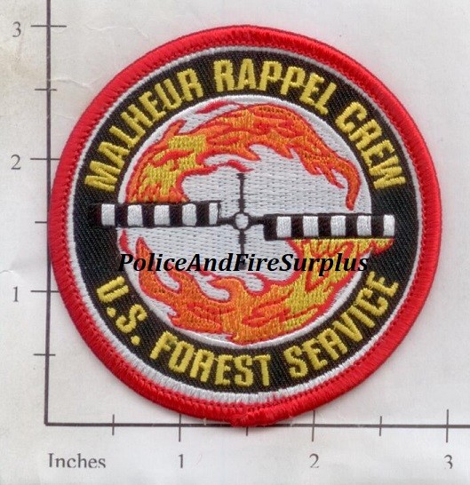 Oregon - Malheur Rappel Crew Forest Fire Patch