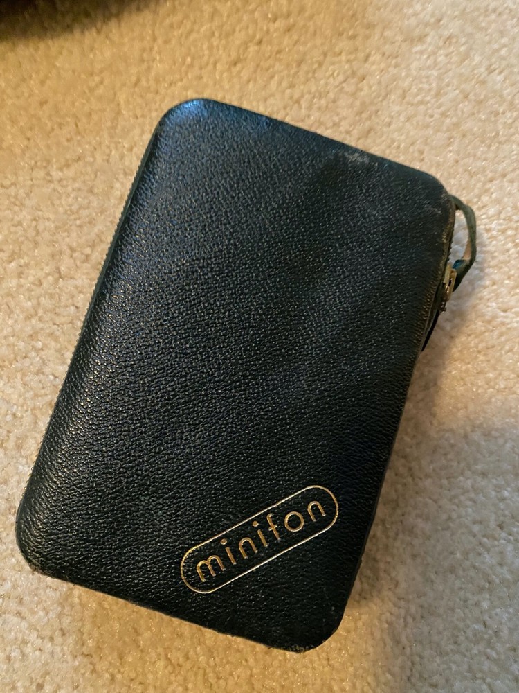 Vintage-Minifon Recorder, Spy microphone watch kit 