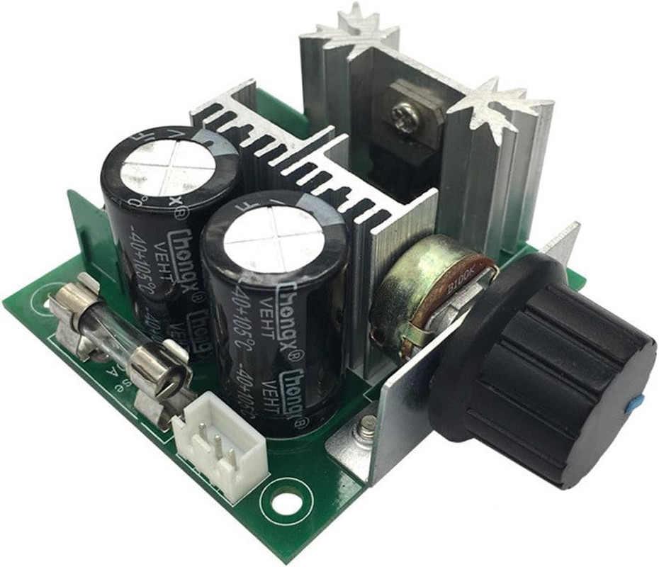 12V~40V 10A PWM DC Motor Speed Control Switch Controller Voltage Regulator Dimme