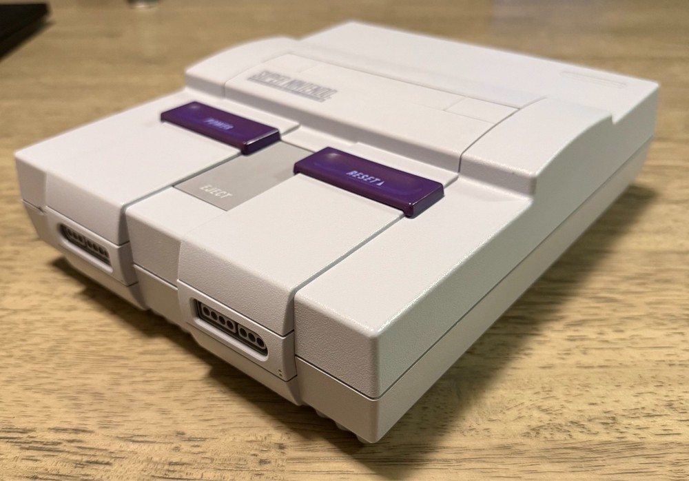 SNES Console - Polymer Recapped + RGB Serviced