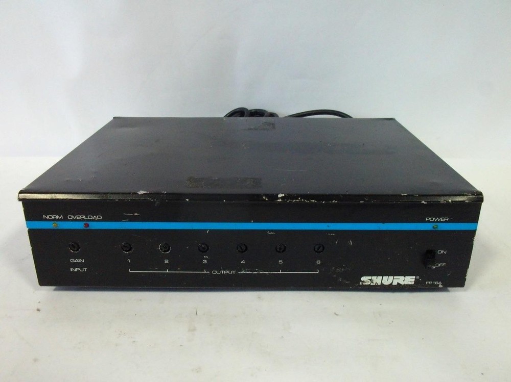 Shure FP16A 6-Output Distribution Amplifier