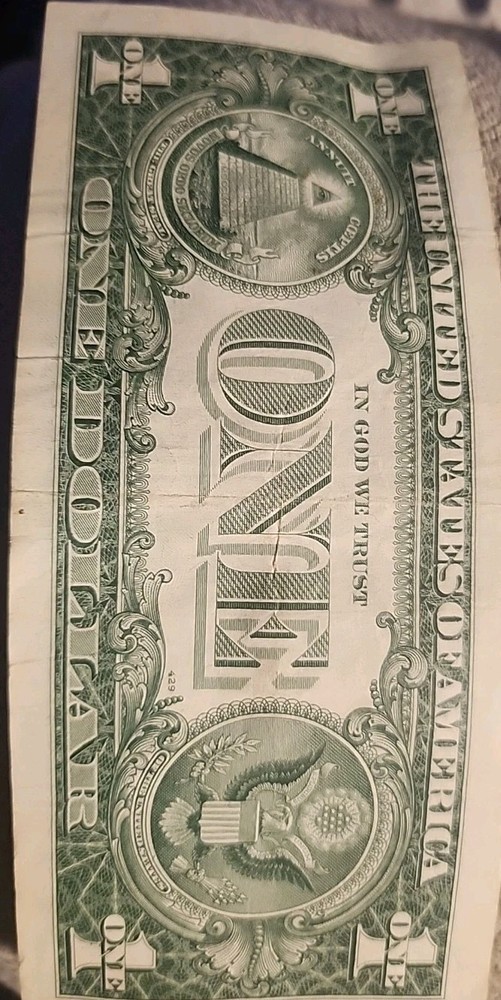 One Dollar 1957B Silver Certificates