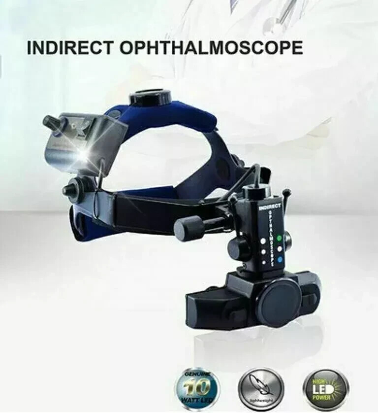 Binocular Indirect Ophthalmoscope with Objective Wireless BRAND NEW