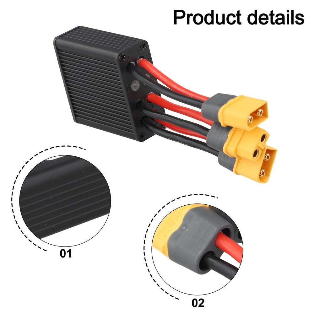 Dual Battery Parallel Charger Module for Effective Power Distribution at 40A