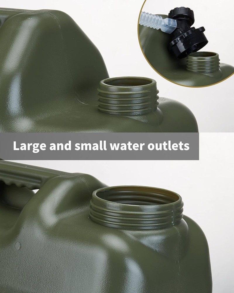 6.6 Gal Leakproof Camping Water Container
