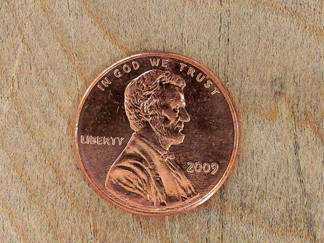 2009 P Lincoln Cent Formative Years Actual Coin # 1
