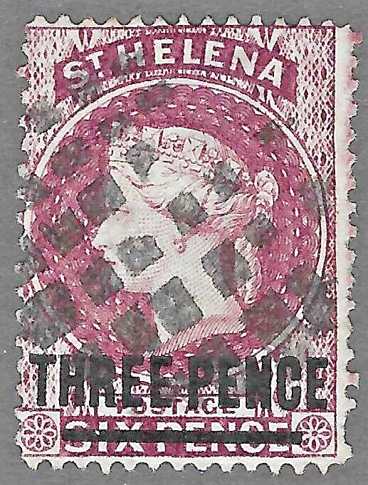 St. Helena (1882) - Scott # 27, Used