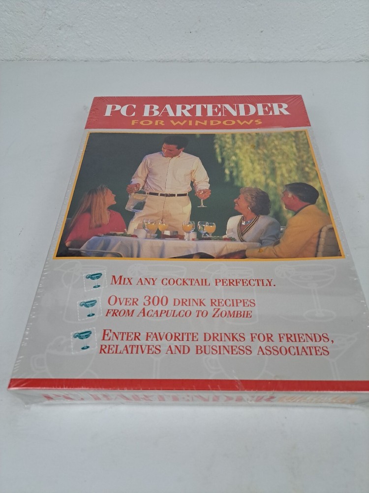 VTG 1993 PC Bartender for Windows by Parkside Software Hobbies Leisure New