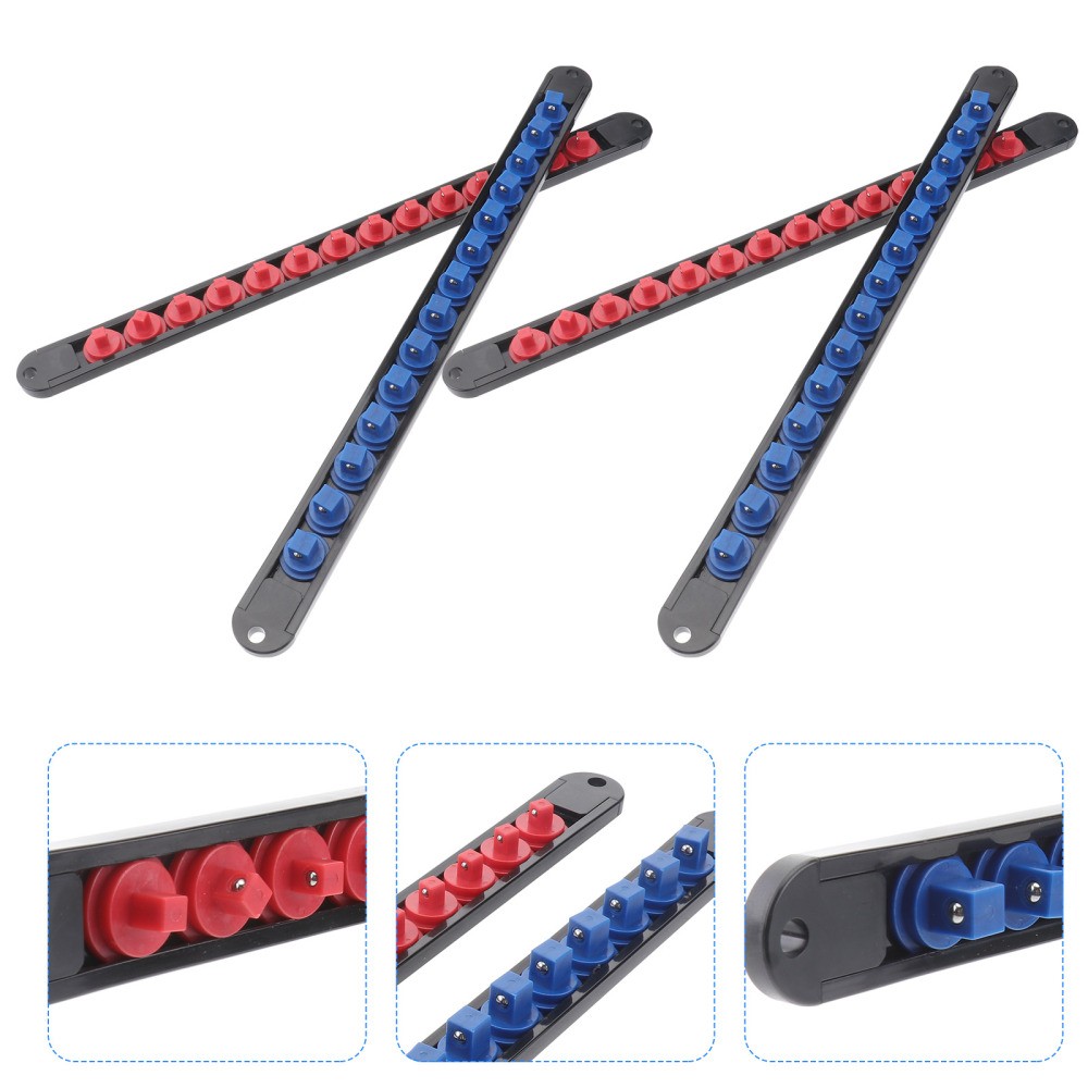 6 Pcs Portable Socket Holder Heavy Duty Racks Organizer Sleeve Frame