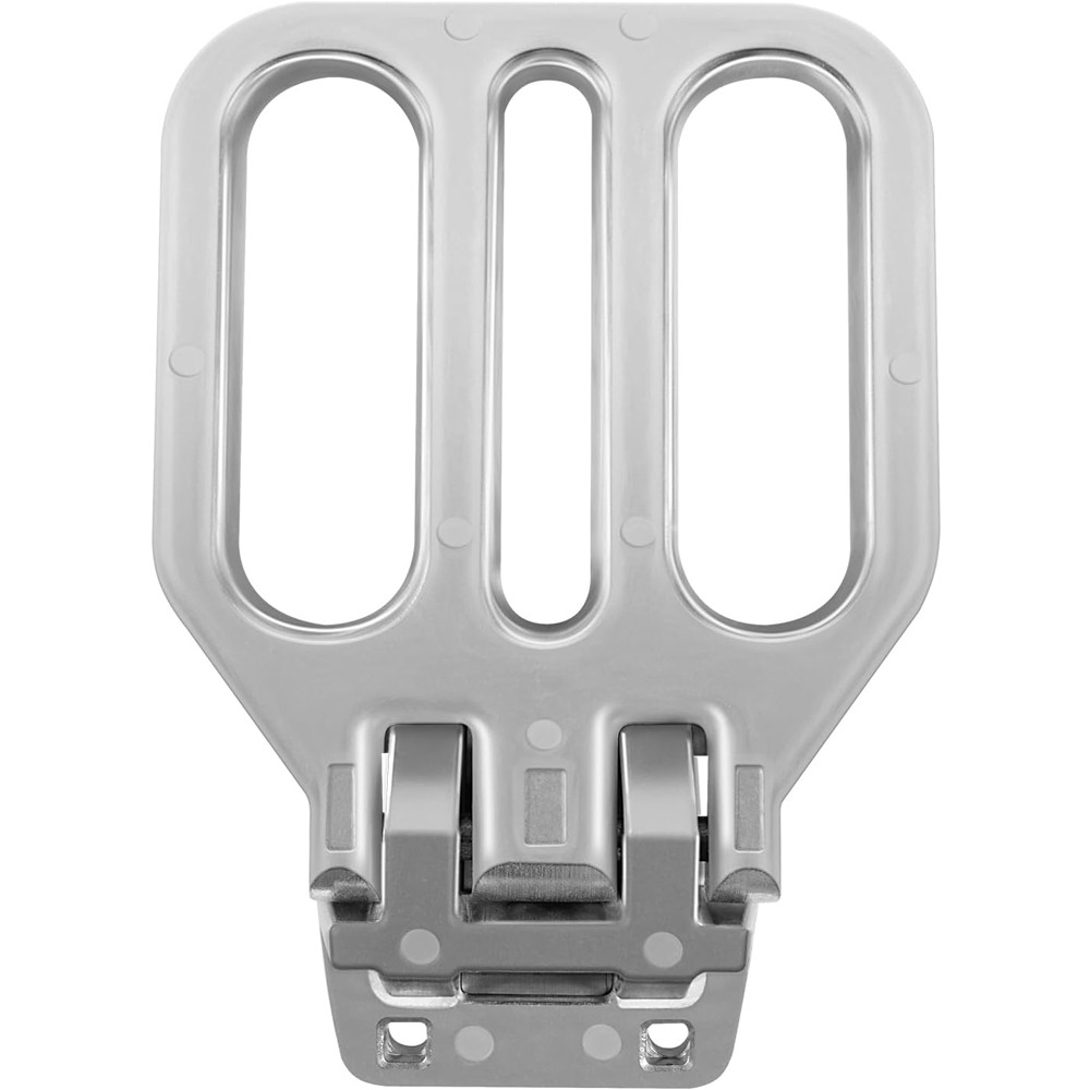 FS2797CH Large Chrome-Plated Folding Step for Trailers, RVs, Buses, Boat, Camper