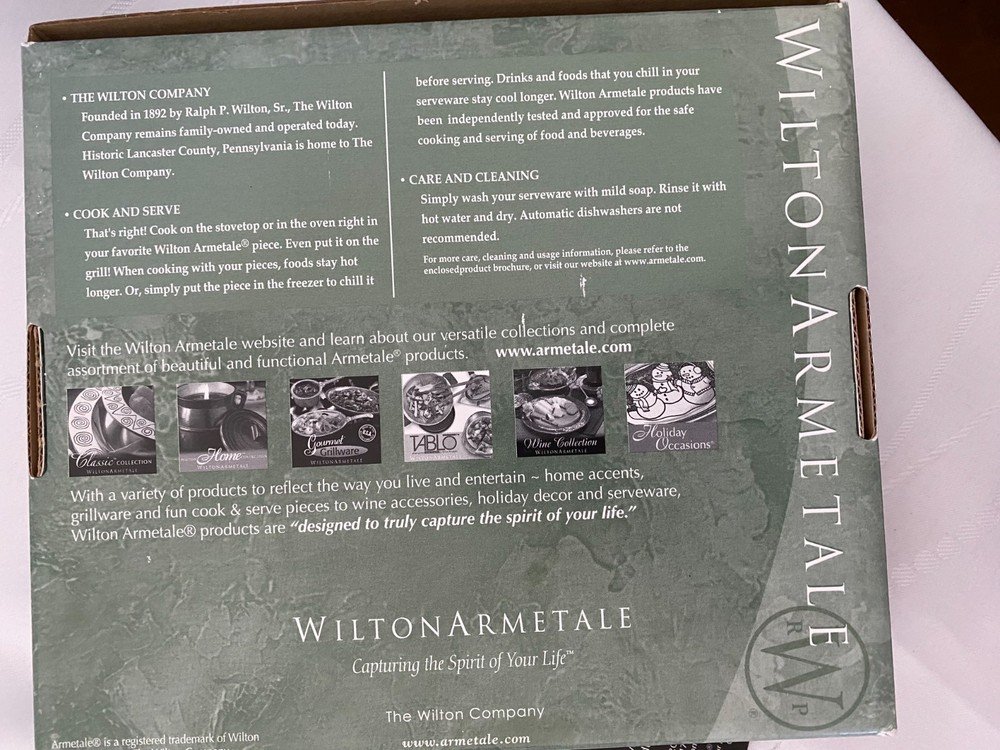 Wilton Armetale Heart Nappy Dish
